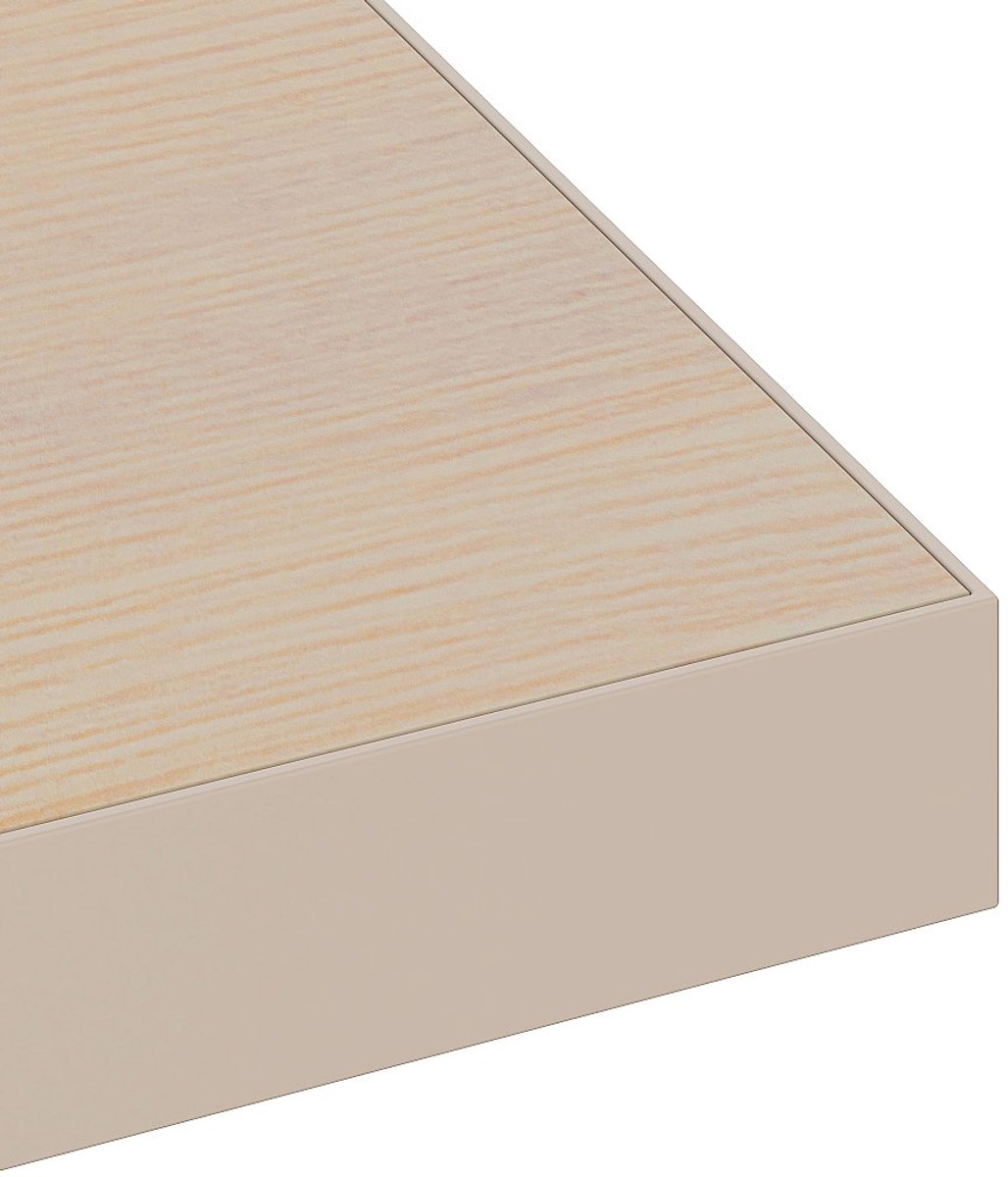 Vente-unique Werkblad voor werkbank - B150 x D52 cm - Spaanplaat dikte 30 mm ATELIOR