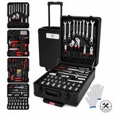 4toolz Blackline Gereedschapskoffer 1020-delig - ring-ratel sleutels