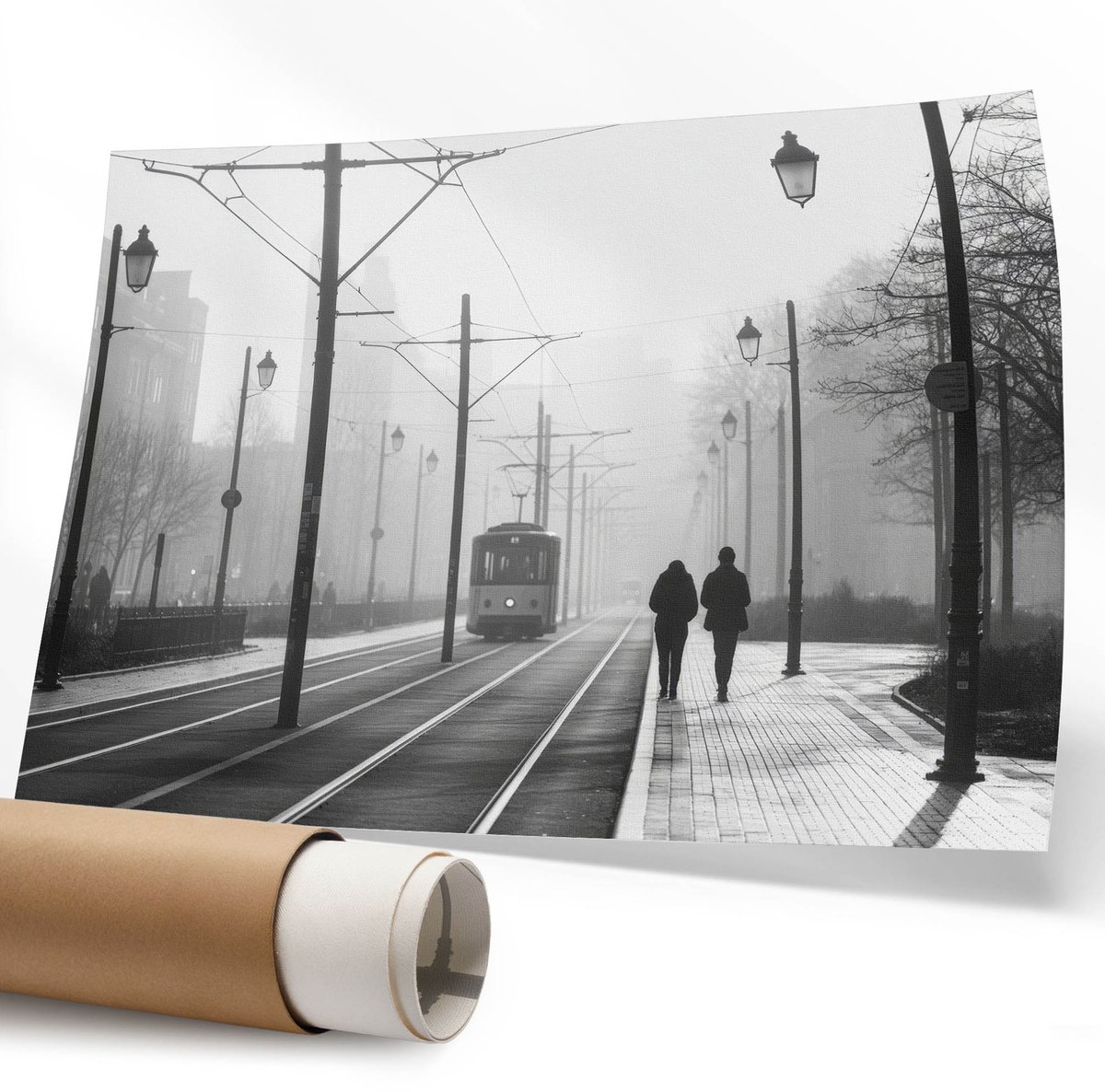 Coloray Polycanvas Wandposter - Kleurrijke Groenten, Fotografie - 594 x 840 mm - Oranje Illustratie - Rechthoek - Canvasposter - Woonkamer - Rustiek