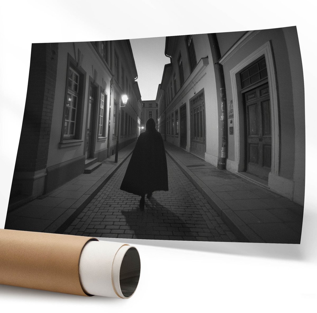 Coloray Polycanvas Poster - De Kracht Van De Oceaan, Fotografie - 594 x 840 mm - Blauw Illustratie - Rechthoek - Muurdecoratie - Woonkamer - Klassiek