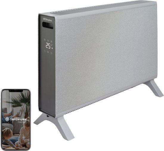 Dimplex HeatLite TEX+ convectorkachel met stoffen front