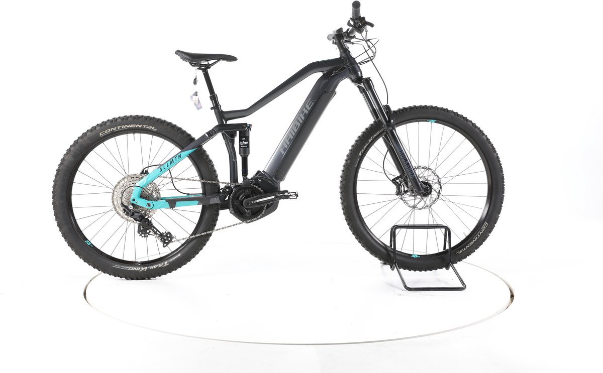 Haibike AllMtn 1 Elektrische full-suspension mountainbike Yamaha Accu 630Wh zwart