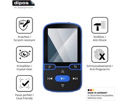 dipos – 2x Pantserfolie geschikt voor PINHUI X85 | 9H Screenprotector