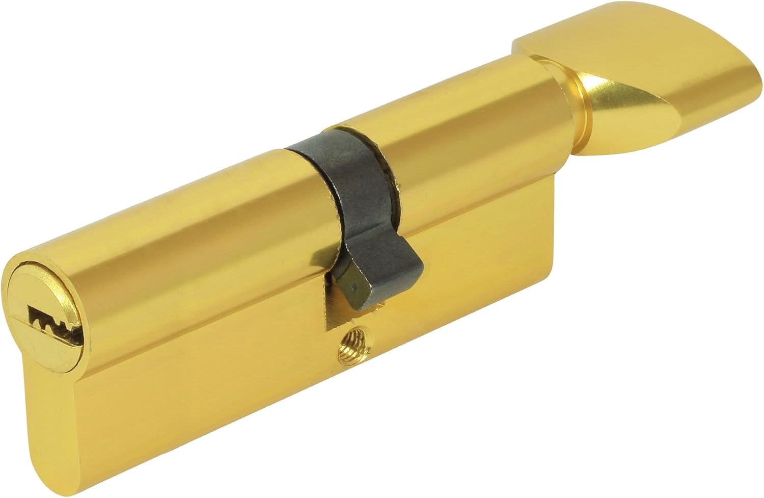 sleut cylinder 36/31 mm - PZ/KNOOF - incl. 5 sleutels - veilig slot - m-winkel
