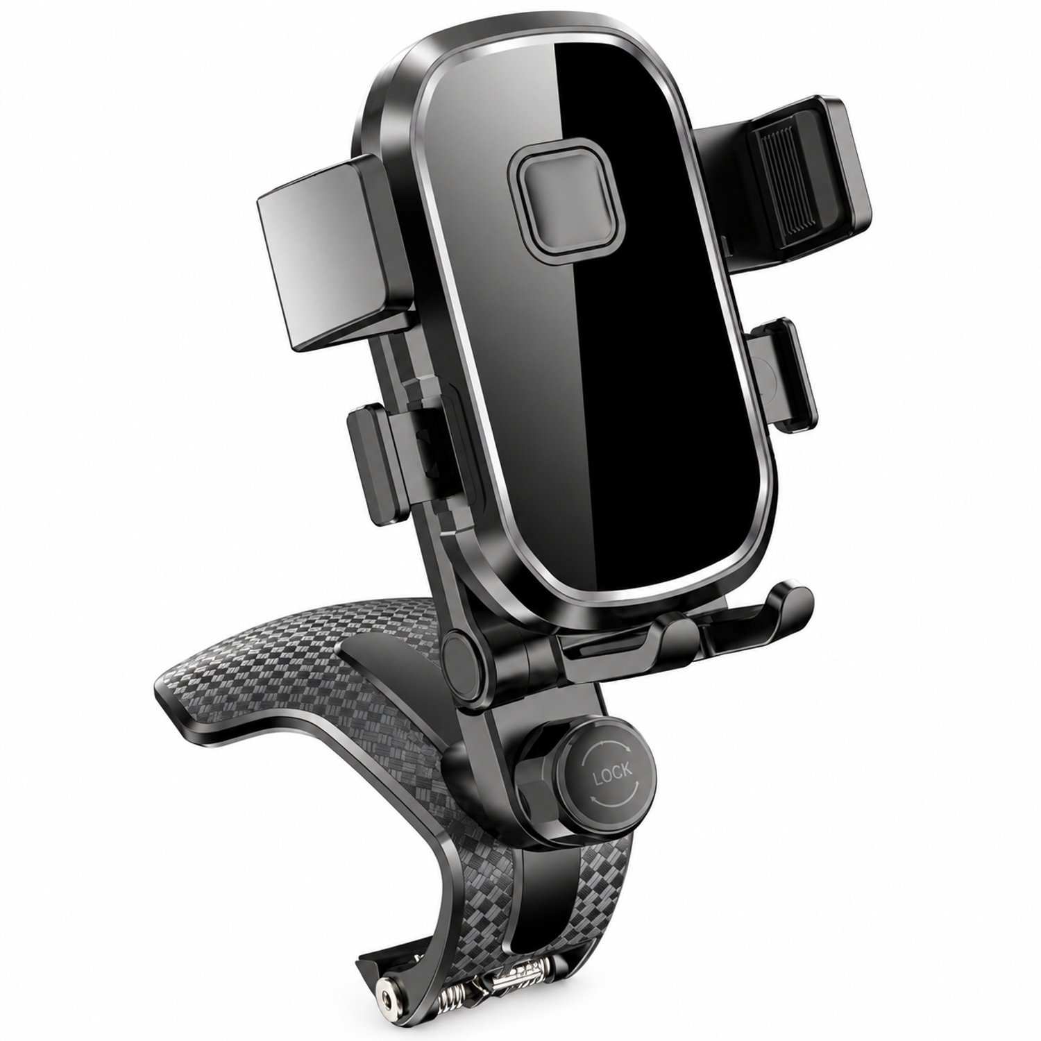 Telefoonhouders auto – dashboardhouder voor telefoon met zuignap van ABS