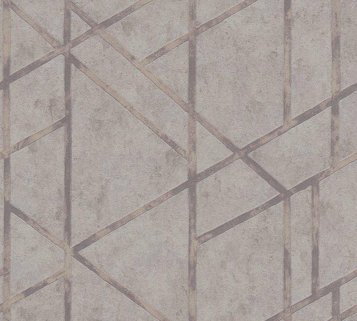 BETONLOOK BEHANG | Industrieel & Grafisch - grijs zilver - A.S. Création Metropolitan Stories Milaan