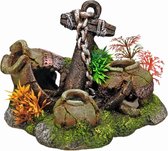 Nobby aqua deco kruiken anker - 16 x 14 x 11,5 cm