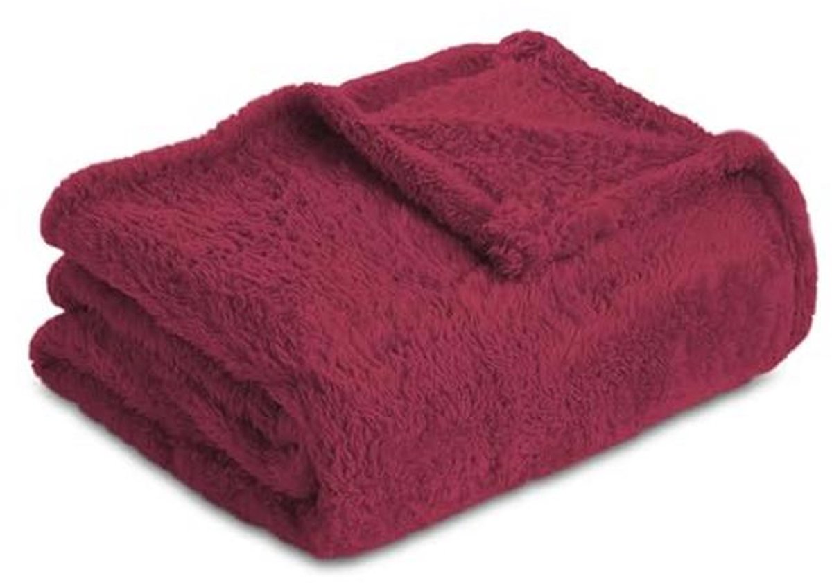Zachte Fleece Deken 130 x 150 cm - Hoogwaardige en Comfortabele Flanellen Deken voor Sofa en Bed
