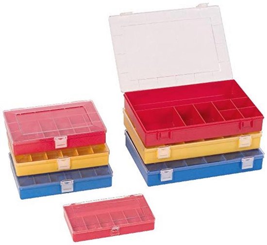 Assortimentsdoos met 8 Vaste Vakken - Robuuste Sorteerdoos voor Kleine ...