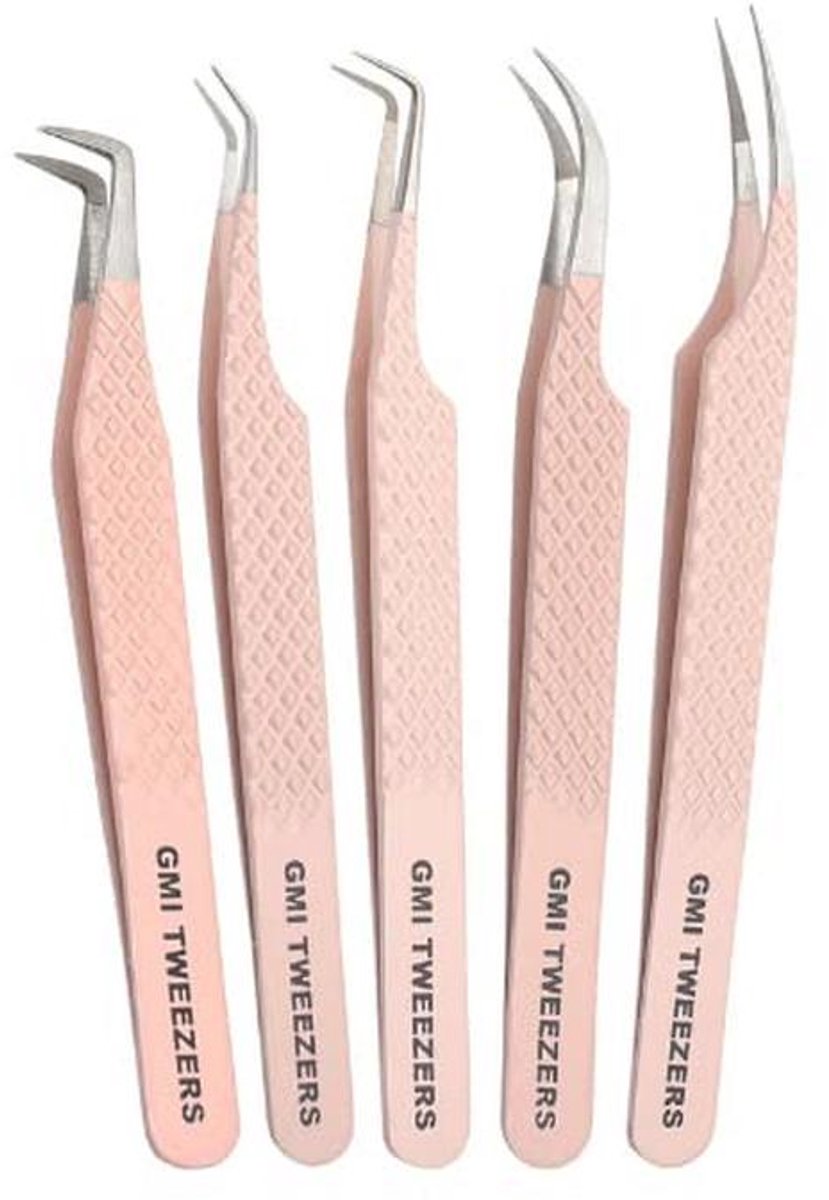 Professionele Fiber Tip Wimper Pincet voor Wimperextensions