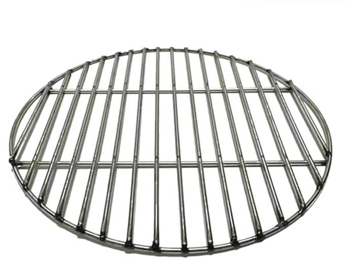 Rond grillrooster Ø 38 cm - Roestvrij staal, voor BBQ en bakken