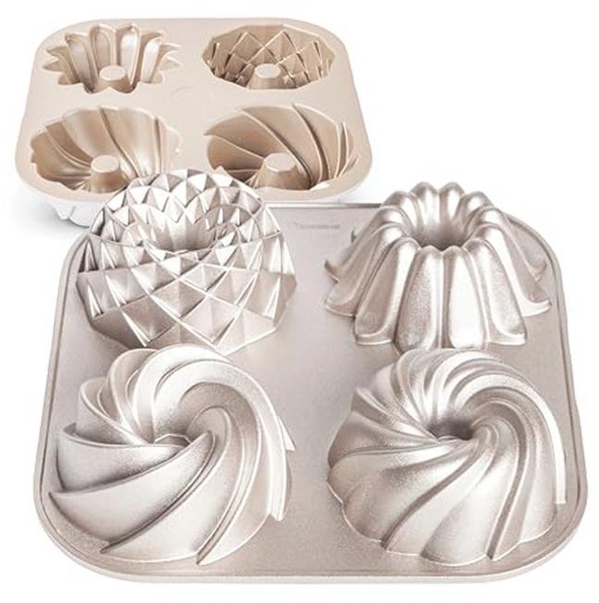 Muffinvorm en Cupcakevorm met Antiaanbaklaag - Duurzaam Roségoud Aluminium