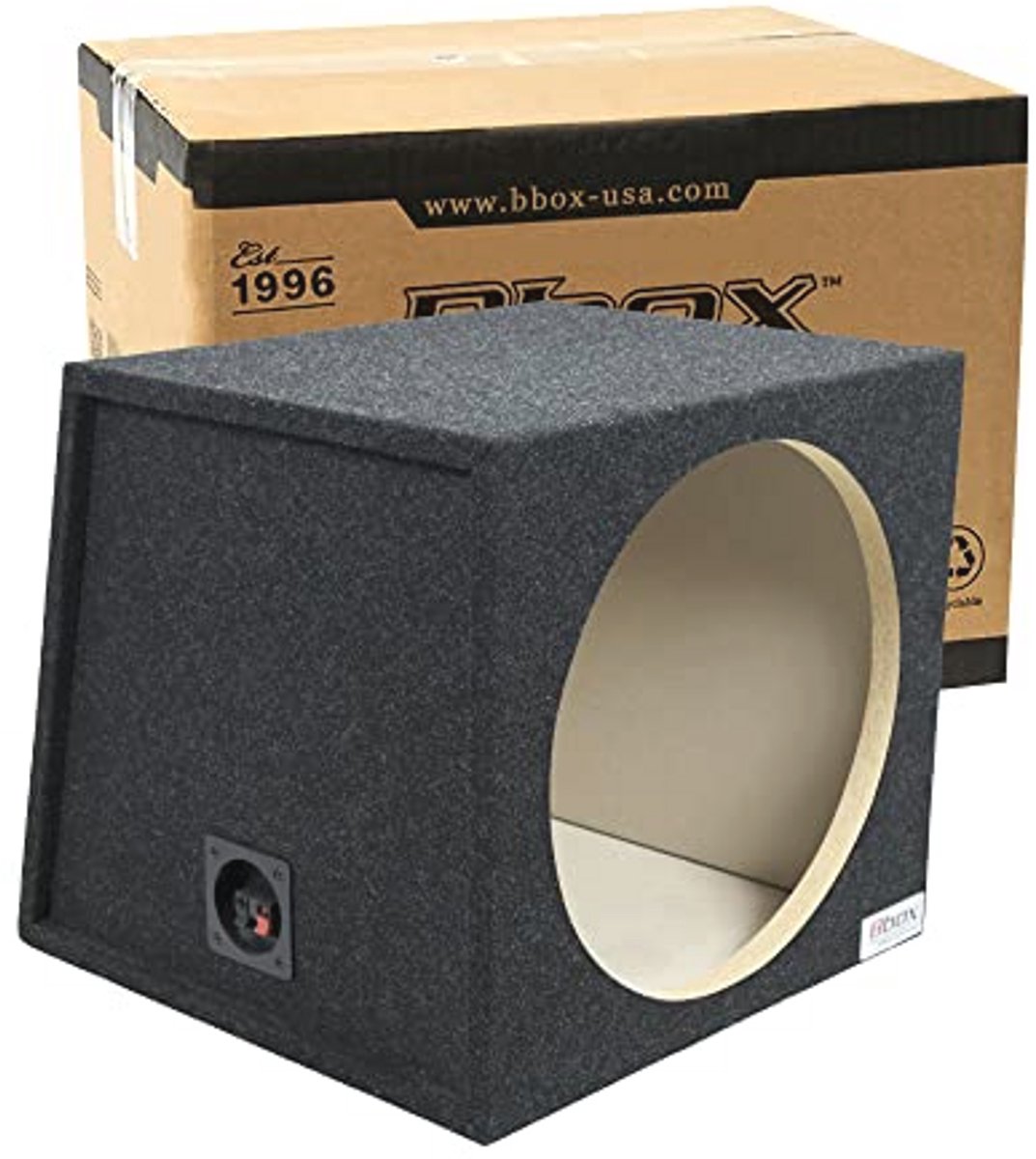 15 Inch Subwoofer Behuizing voor Auto - Verbeterde Geluidskwaliteit en Diepe Bass