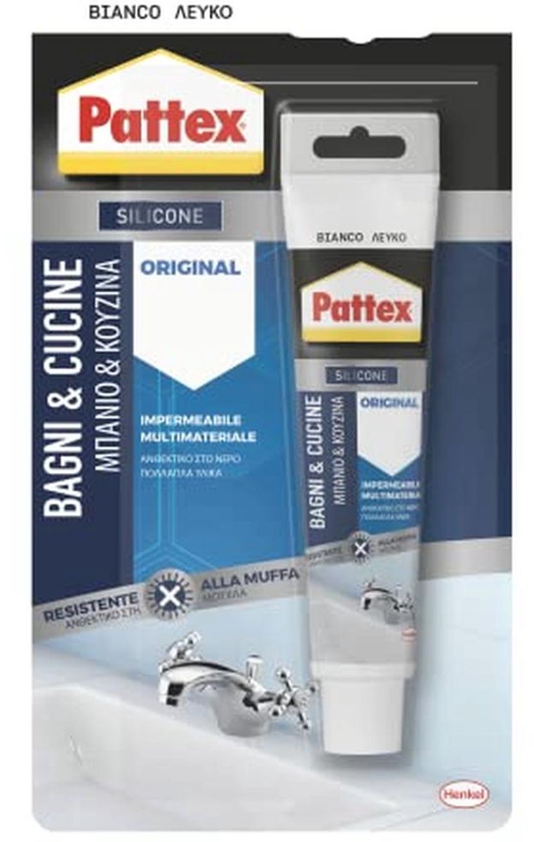 Neutrale Acetic Tube Silicone 50 ml - Afdichtmiddel voor Badkamer en Keuken