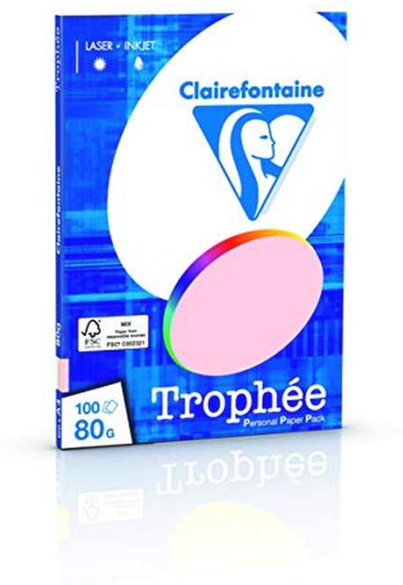 Pastel Printerpapier A4 - Multifunctioneel Kopieerpapier, 80g, 100 Vellen