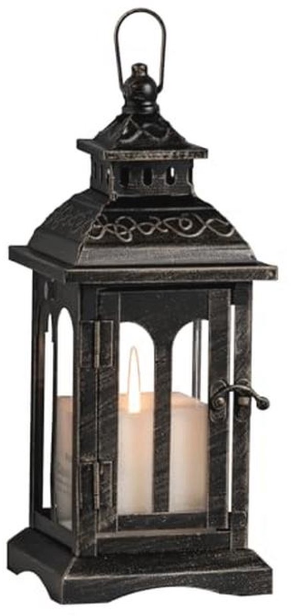Decoratieve kaarslantaarn - Vintage metalen hangdecoratie voor buiten en binnen - Ideaal voor bruiloften en feesten