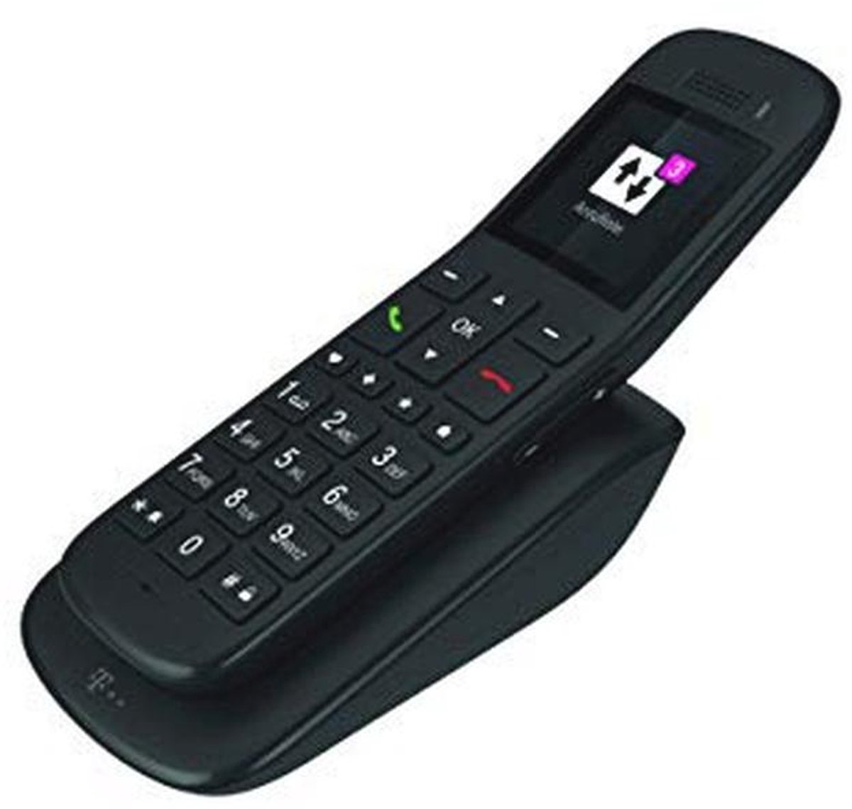 Draadloze familietelefoon met grote toetsen en HD Voice