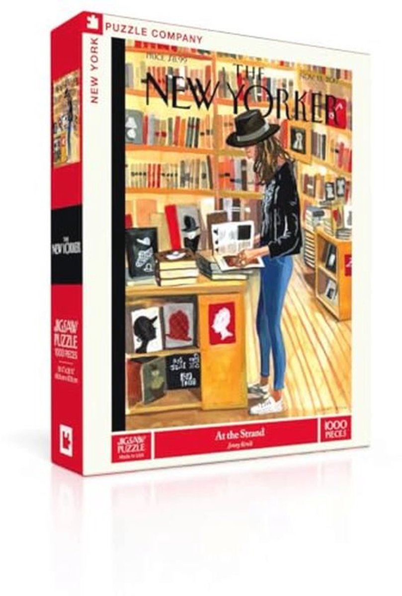 Puzzel 1000 Stukjes van Iconische Strand Bookstore Scène