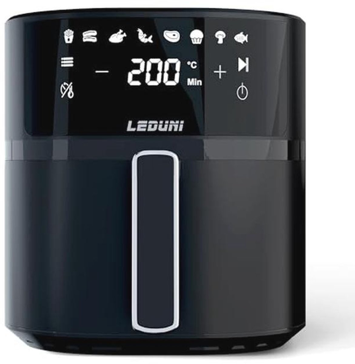 Airfryer 6L met Eenvoudige Bediening en Temperatuur Instelling van 80-200 °C