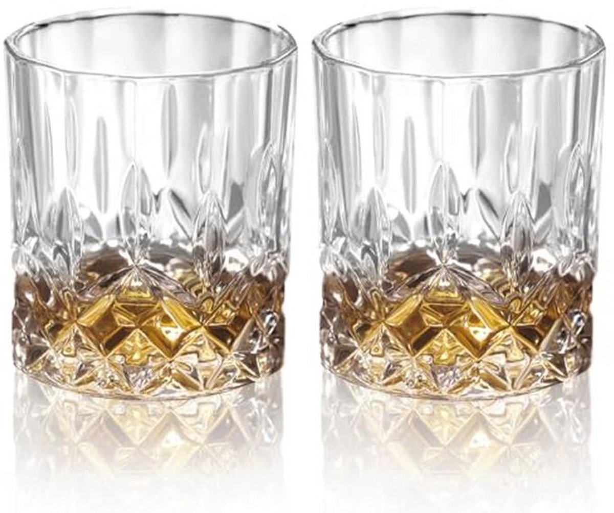Whiskyset van Kristalglas - 2-delig, Ideaal voor Schotse Whisky en Cocktails