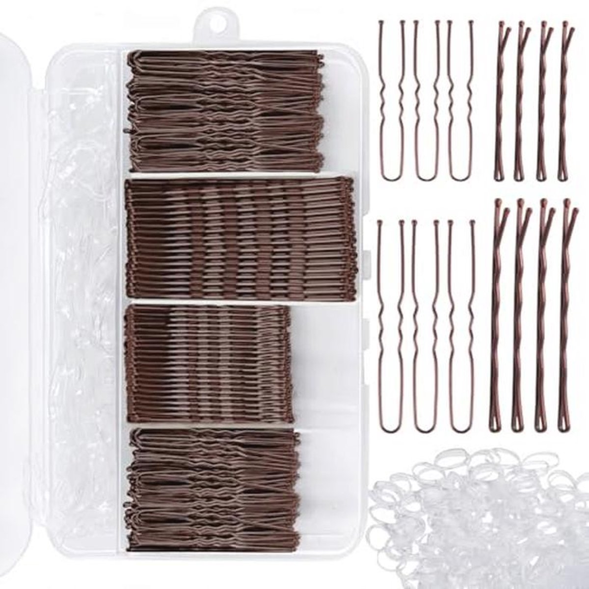 300-delige Set Haarspelden en Haarclips voor Elegante Updos