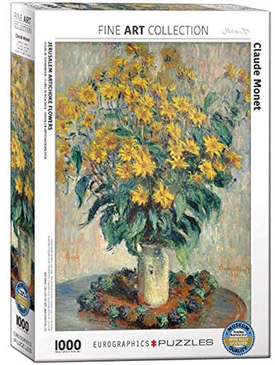 Artisjokbloemen Puzzel 1000 Delen