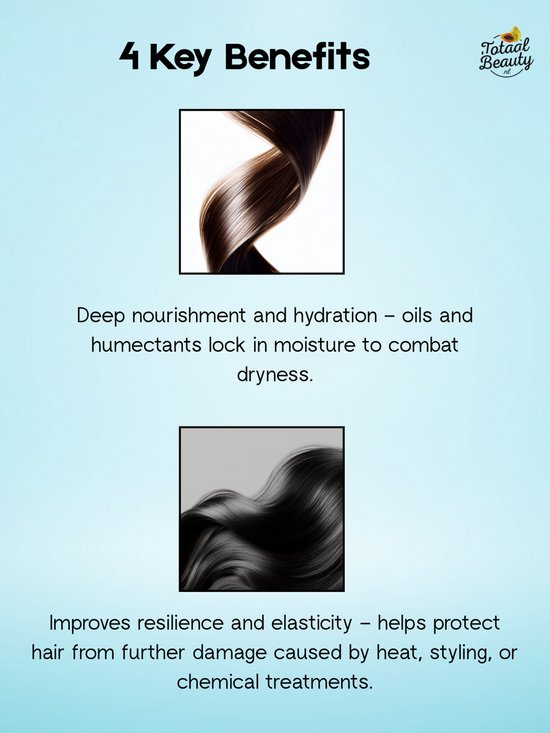 Keratin Plus Traitement capillaire Luxurious Brazilian Intense pour cheveux secs et abîmés, 6 x 20 ml