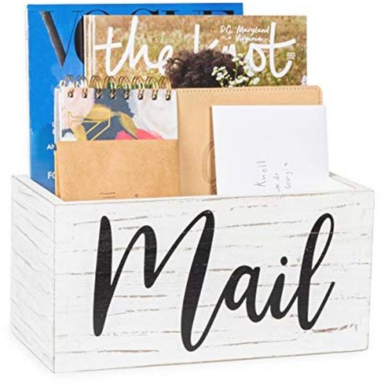 Belle Vous Wit Cosmetische Opslag Organizer met Raster - Make-up Doos