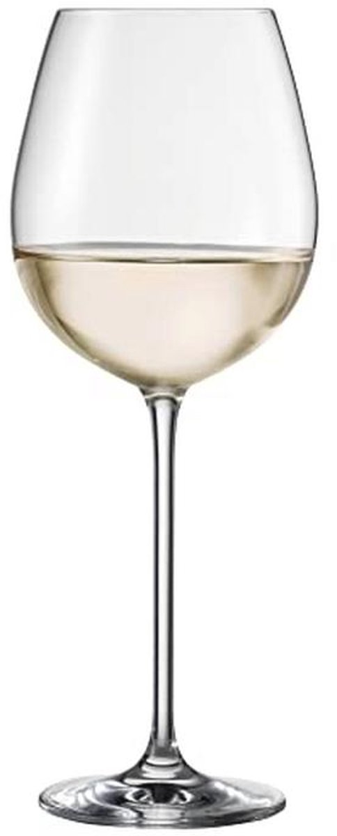 Elegante witte wijnglazen set van 4 - Vaatwasmachinebestendig Tritan-kristal