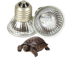 Reptielen warmhoudlamp 25W - UVA, UVB, Volspectrum E27 voor Amfibieën en Reptielen