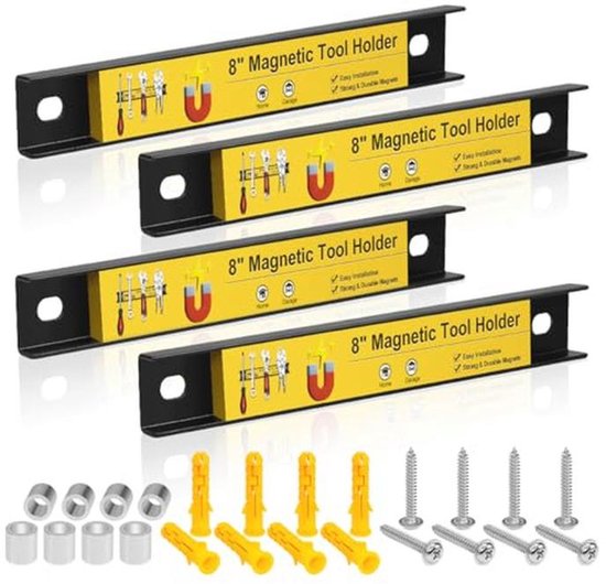 Porte-stylo Magnétique Transparent En Acrylique - Organisateur Pour Frigo, Bureau, Mur - Avec Couvercle Anti-poussière