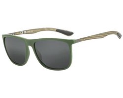 ZENOTTIC Gepolariseerde zonnebril voor heren, koolstofvezel, vierkante zonnebril, voor rijden, vissen, golfen, sport, UV400-bescherming
