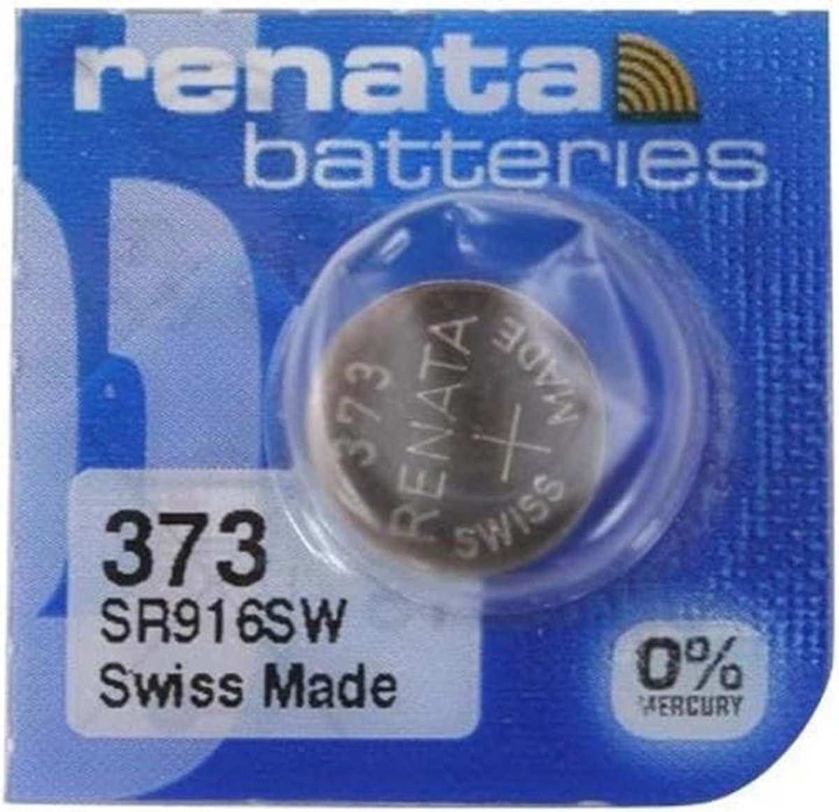 Lithium Coin Cell Batterij 373 SR916SW - Hoge Kwaliteit en Verzegeld