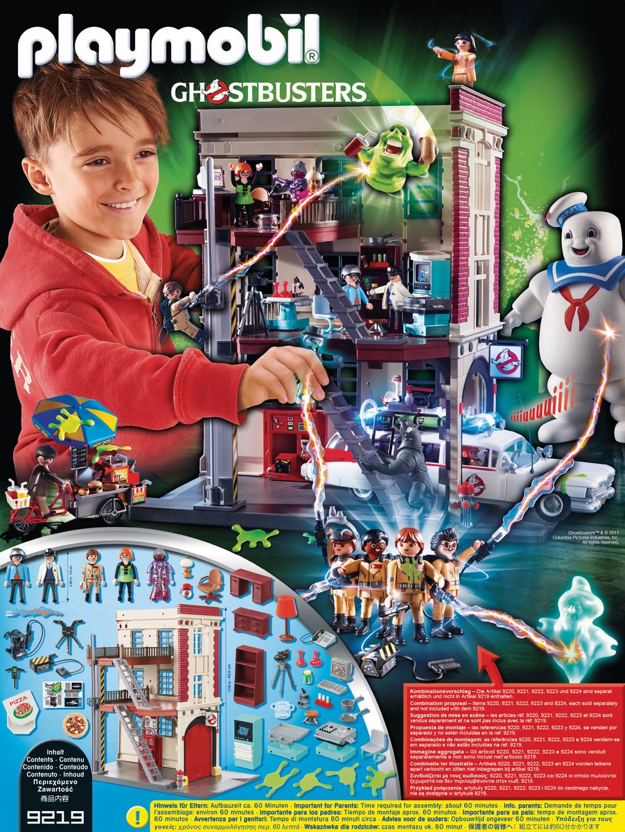PLAYMOBIL Ghostbusters™ Brandweerkazerne  - 9219 — afbeelding 11