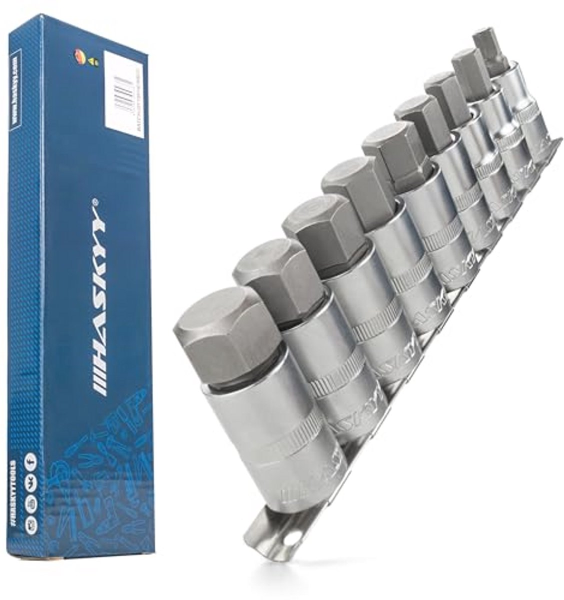 Inbusdoppen 1/2 inch Zeskant Set voor Professioneel Gebruik