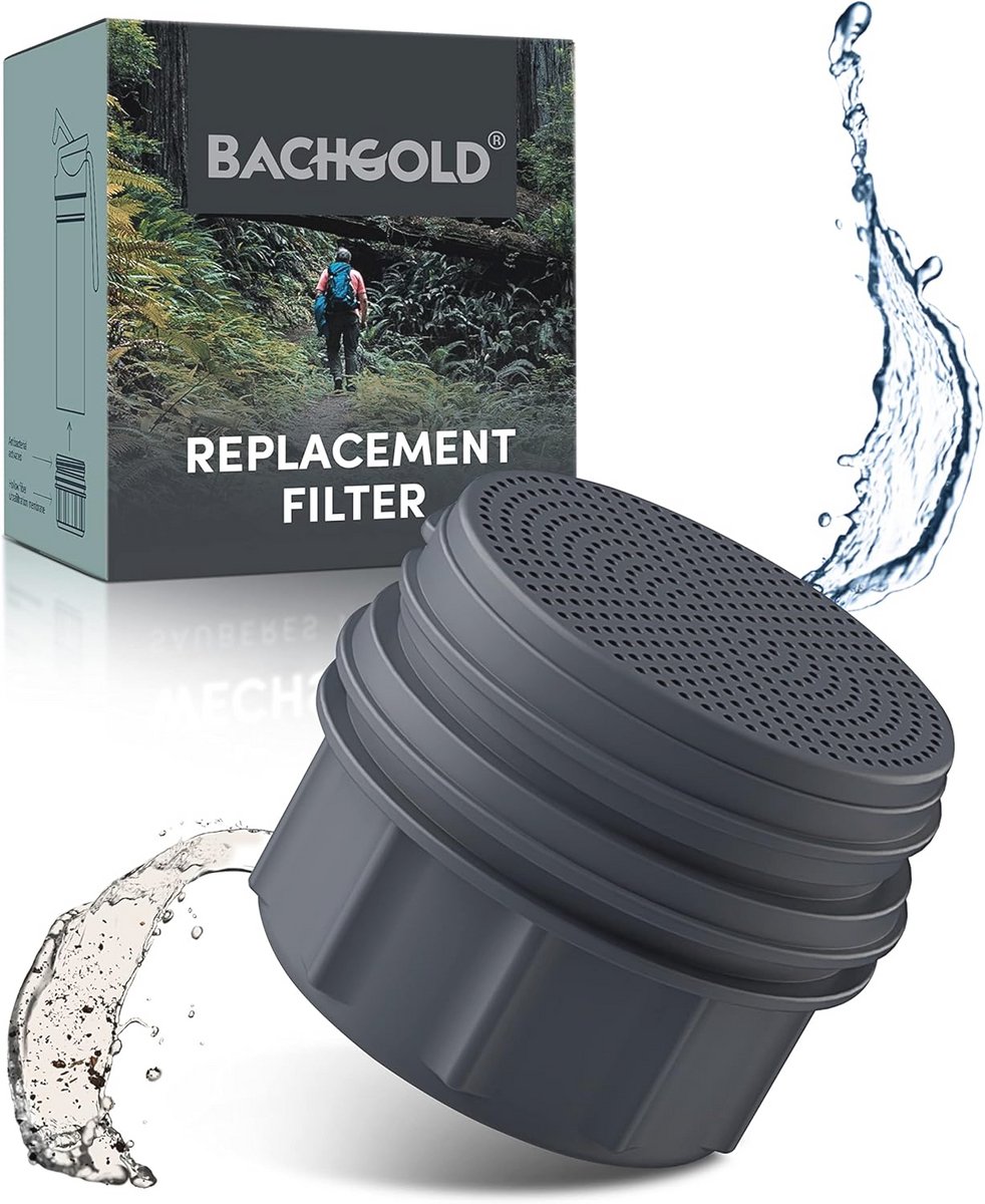outdoor wisselfilter met 1500 l filtercapaciteit, verwijdert 99,99% van alle bacteriën en filtert virussen, deeltjes en zware metalen I Blackout- en crisisbestendig
