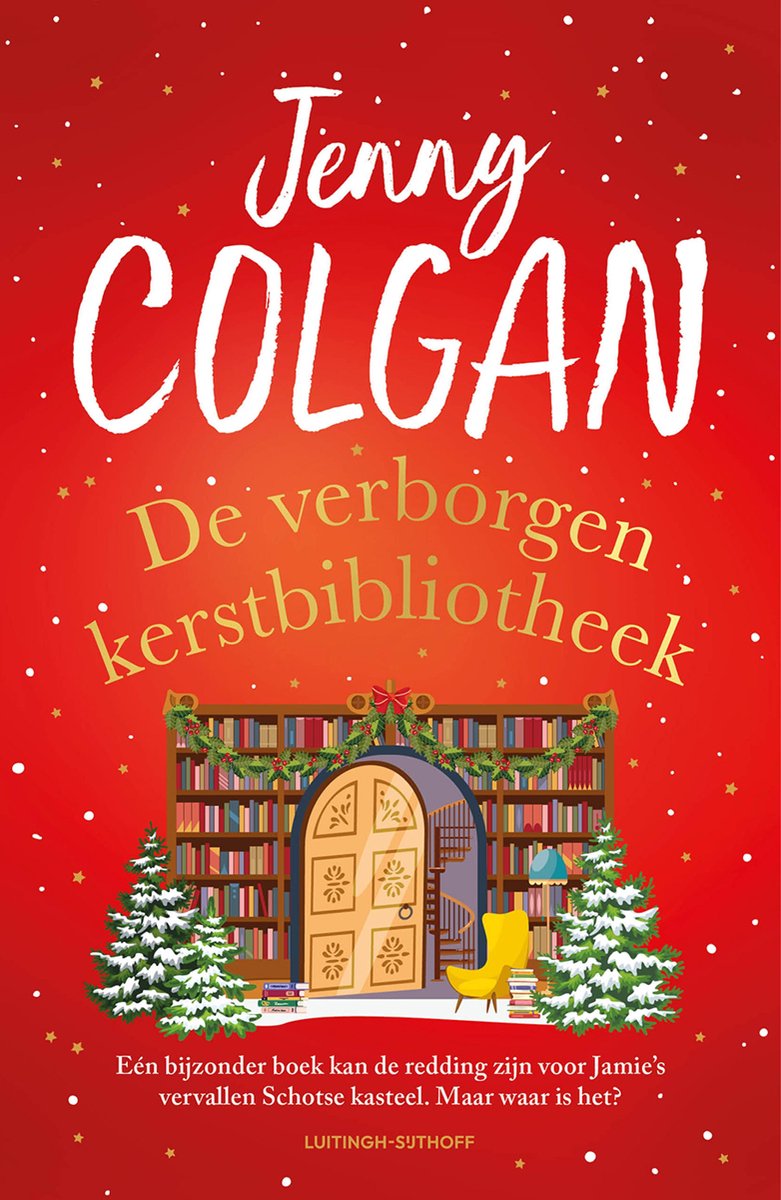 Omslag van De verborgen kerstbibliotheek
