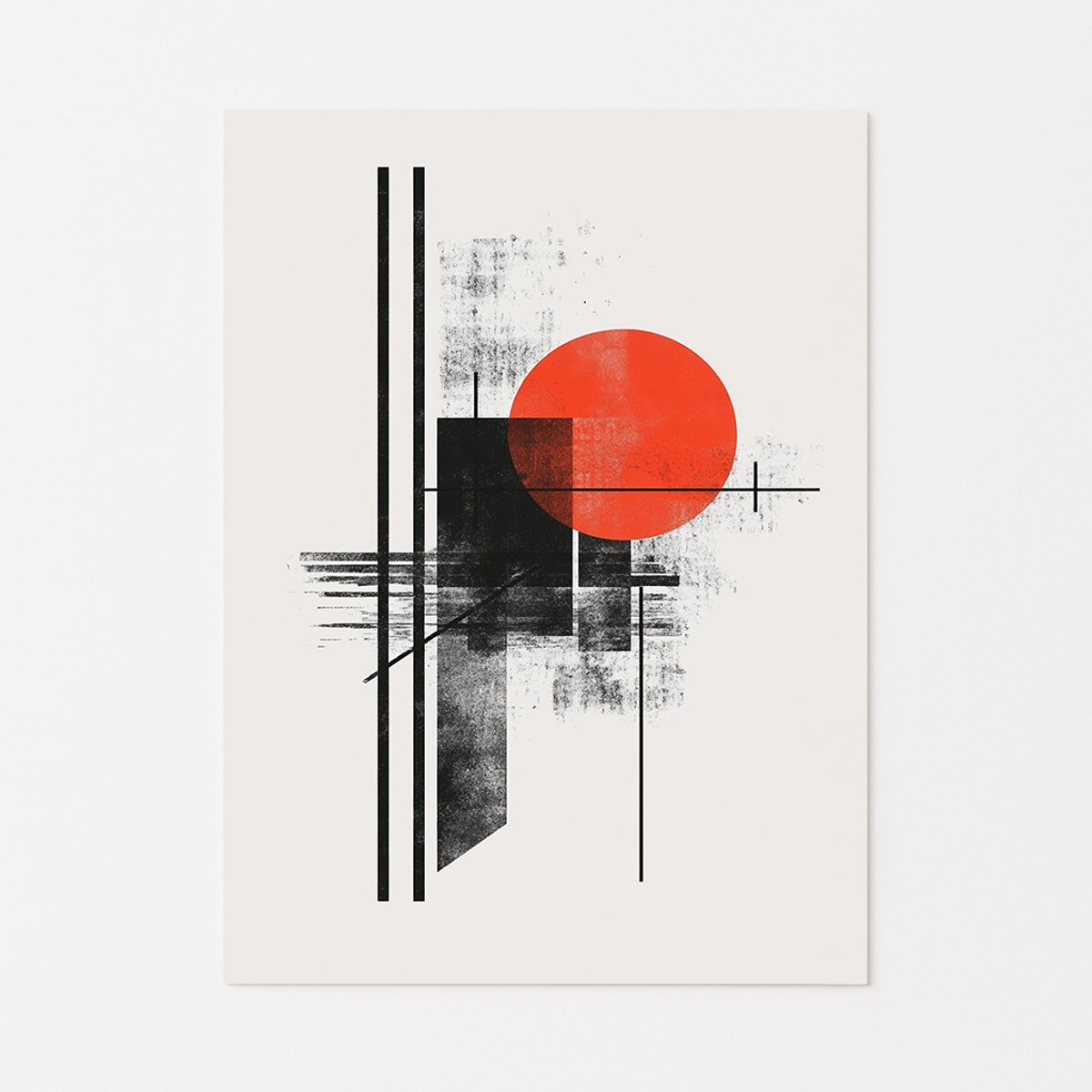 Zon wanddecoratie – moderne poster – design posters – 60x90 cm