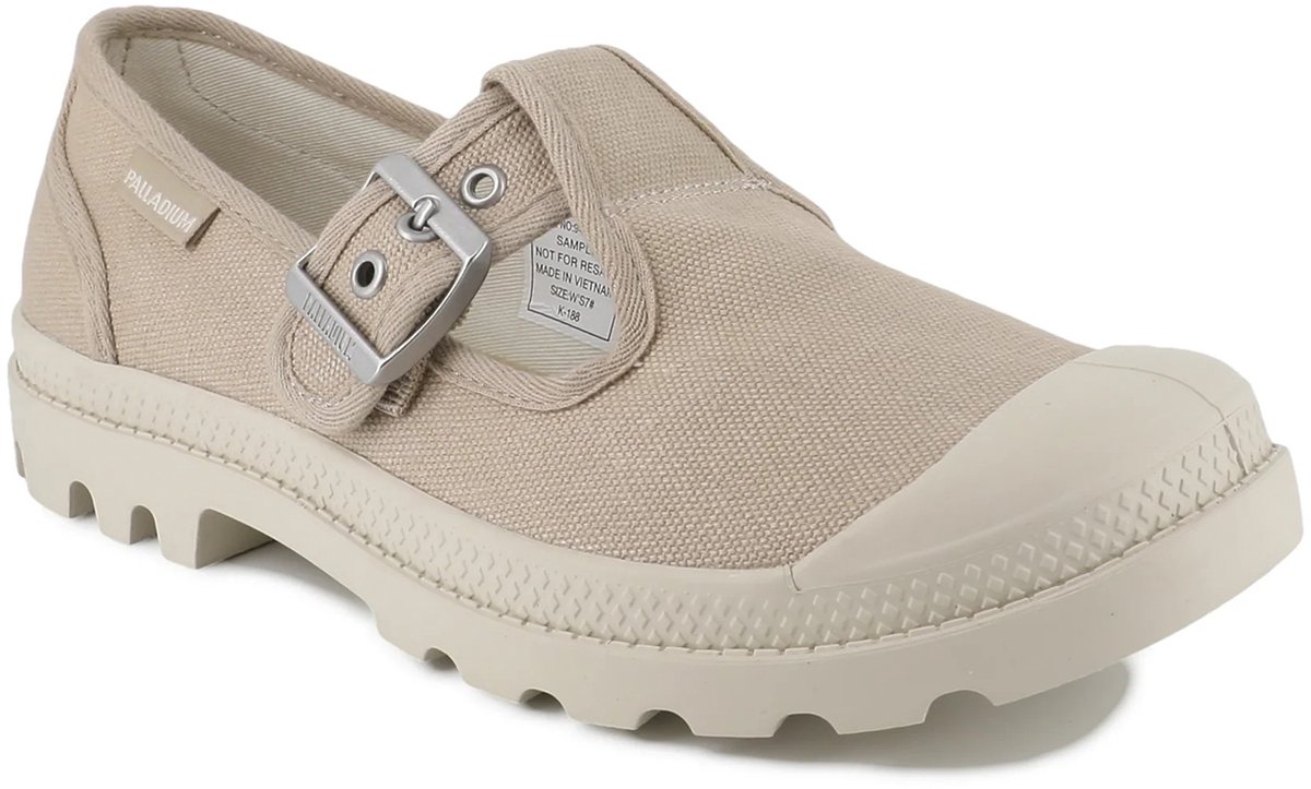 Palladium Dames Pampa Mary-Jane Washed Sneaker 94475-298-M Pilat Roze