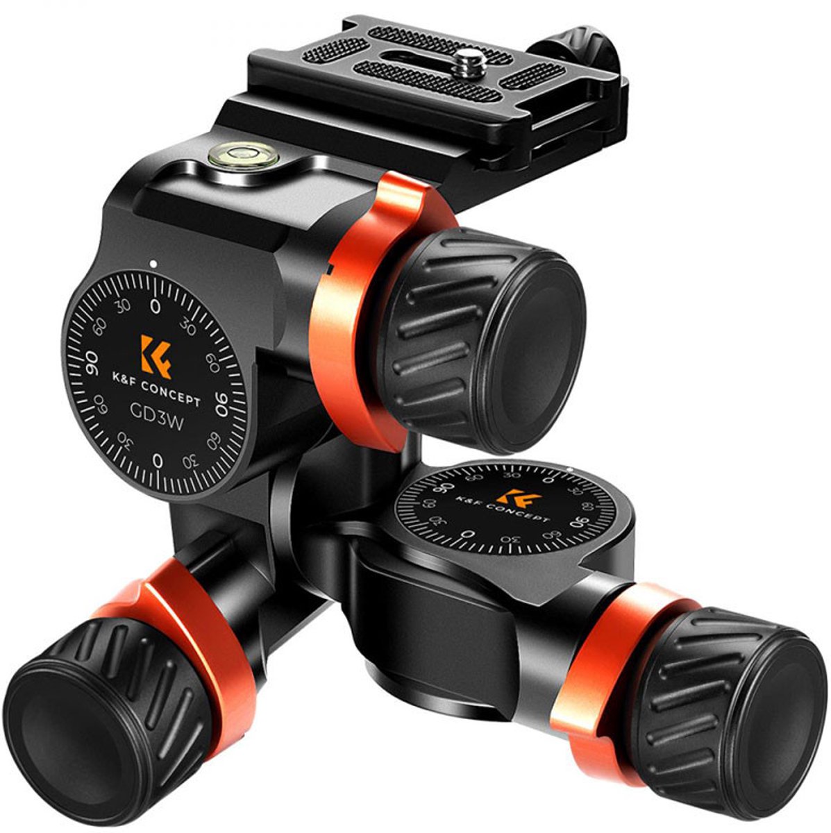K&F 3-Way Tripod Head