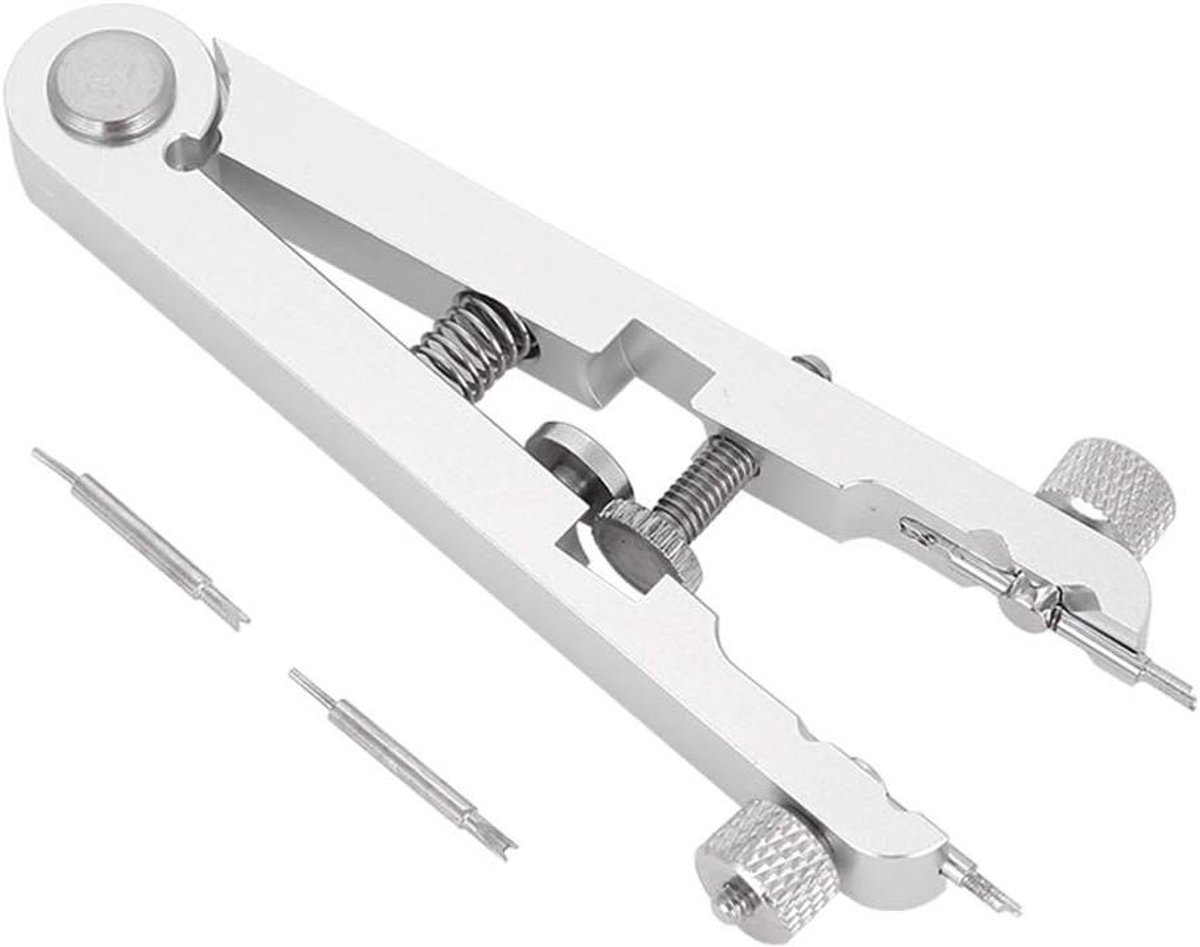 SouqOne - Veerstangtang - Staal - Allround Gebruik - Zwart - Horlogeband - Verwijderen - Standaardkit - Geschikt voor Alle Modellen