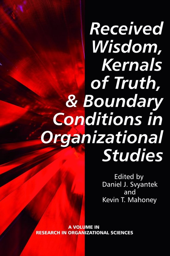 Received Wisdom, Kernels of Truth, and Boundary Conditions i ... - cover