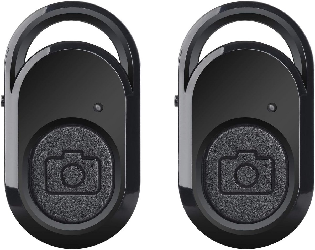 Bluetooth Afstandsbediening voor Smartphones en Tablets - Zelfontspanner en Remote Shutter (2 Stuks)