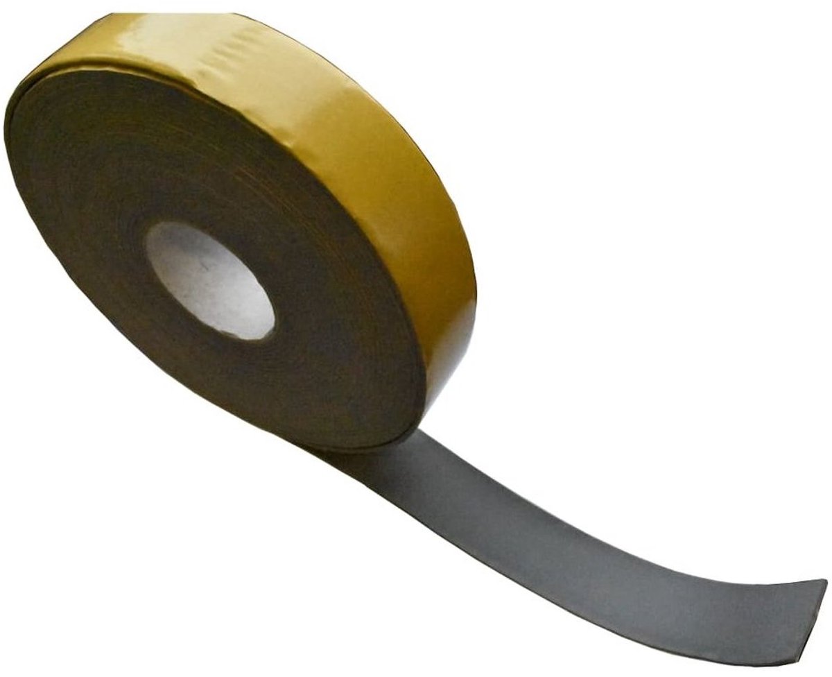 Rubberband grijs 3mm x 50mm x 15m v.INSUL-TUBE®