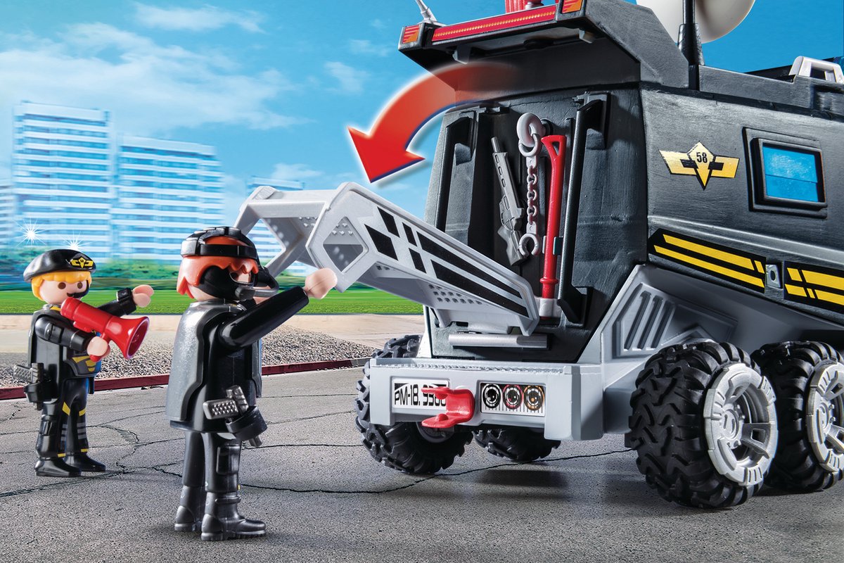 PLAYMOBIL City Action SIE-truck met licht en geluid - 9360 — afbeelding 15