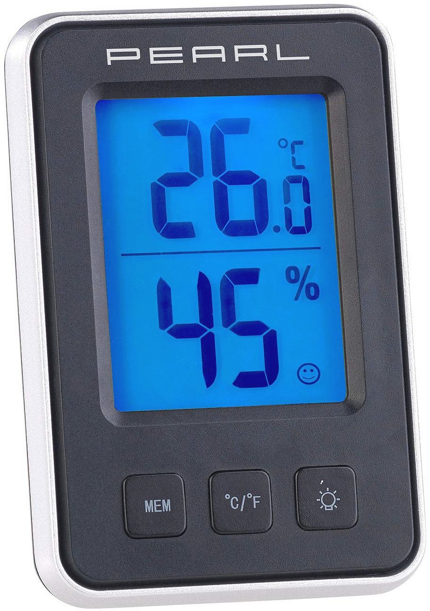 Digitale Thermometer met Hygrometer en Comfortweergave voor Binnengebruik