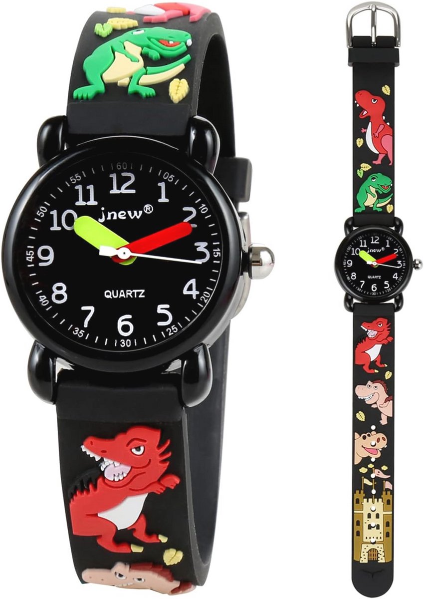 Waterdichte Kinderen Horloges met Cartoon Ontwerp en Silicone-Nylon Band