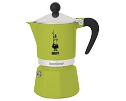 Gekleurd Aluminium Koffiezetapparaat voor 3 Kopjes - Regenboog Design