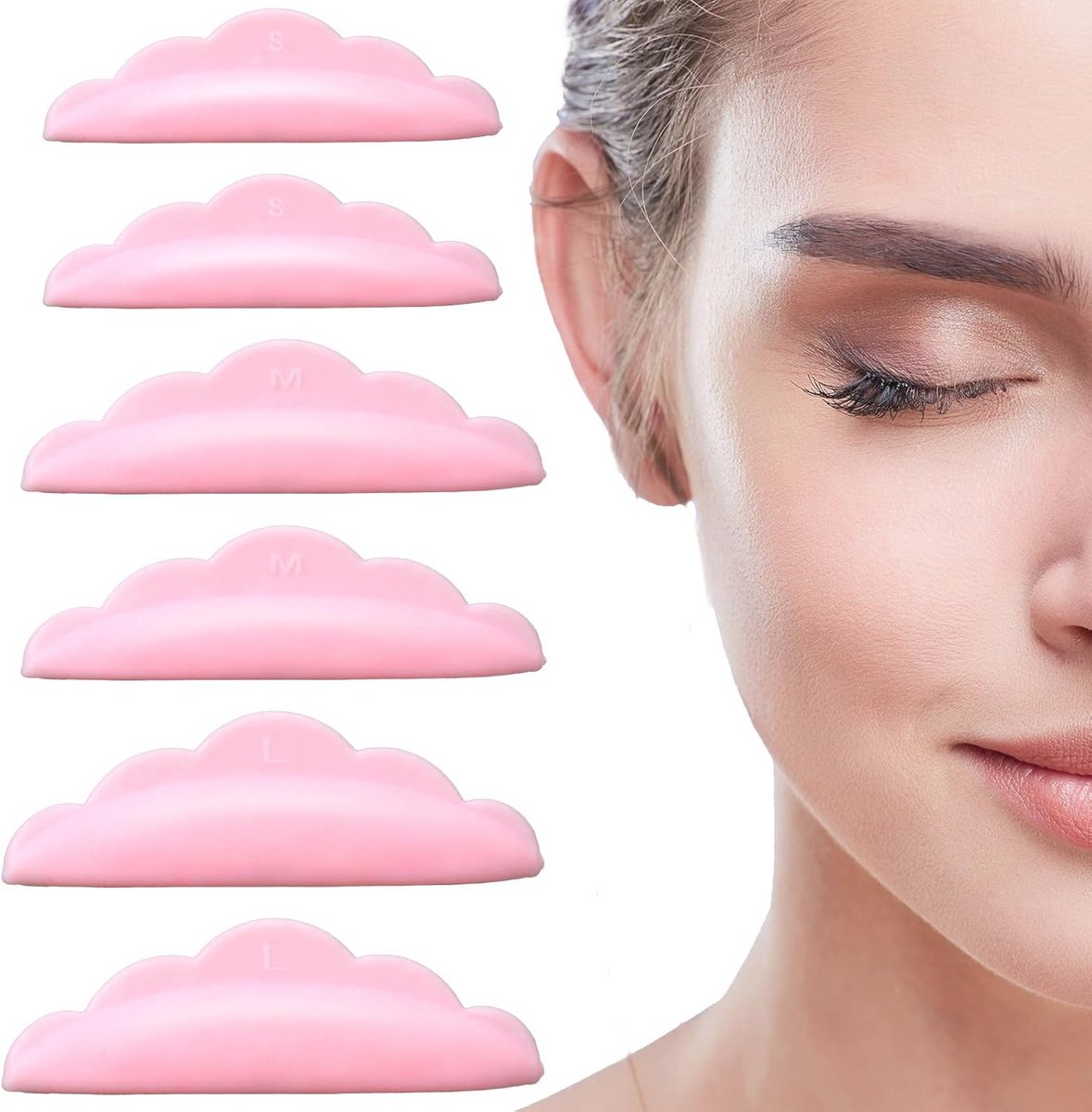 Siliconen Krulspelden - 48 Stuks Wimperlift Pads voor Zachte Verhogen van Wimpers