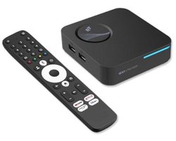 RockTek GX1 Google-gecertificeerde Android TV Box met Realtek RTD1325, 4GB LPDDR4 RAM, 32GB opslagruimte, WiFi 6 & Bluetooth 5.2, Dolby Atmos, 4K HDR streaming mediaspeler
